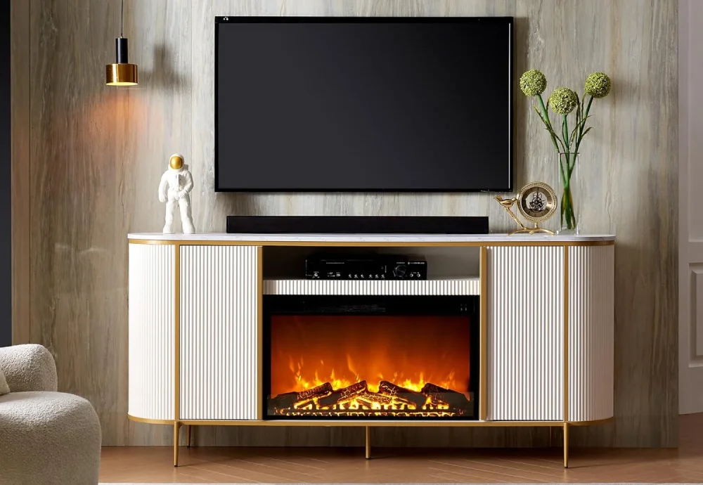 small electric fireplace